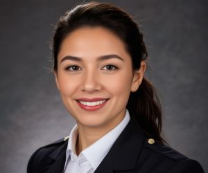 Professional headshot of company team member in uniform